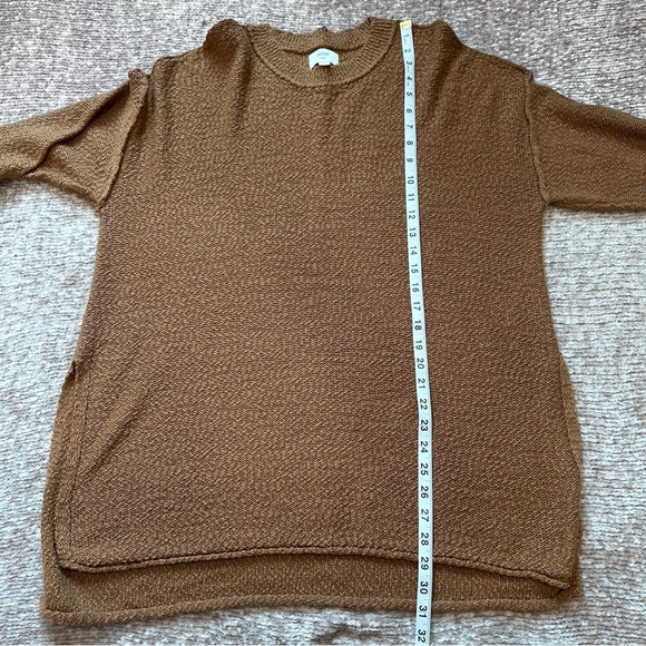 Aerie Deconstructed Crew Sweater Cedar Expedition - Picture 7 of 8